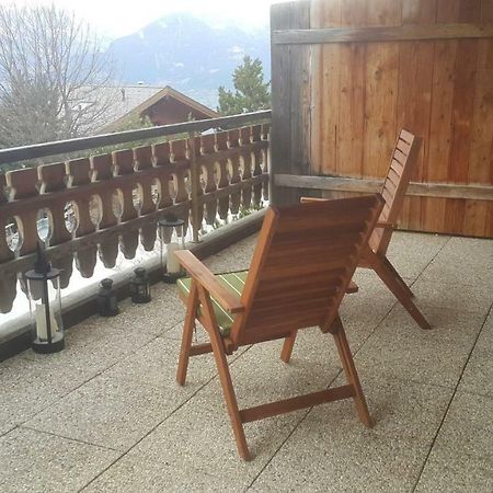 Appartement D'Une Chambre Avec Vue Imprenable - Veysonnaz Exterior foto